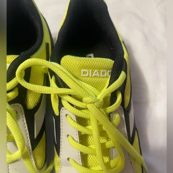 Diadora Quinto 6  ID . men  Sneakers - Yellow and Black - Picture 3 of 10